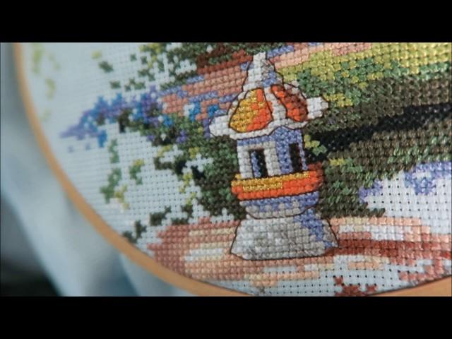 How to cross stitch with a kit (how to get started)