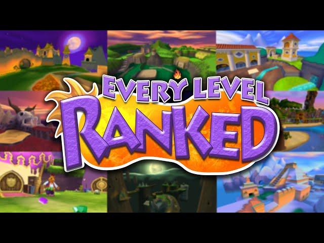 Every Spyro the Dragon Level RANKED! - 188 Levels from Worst to Best