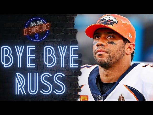 The Denver Broncos CUT Russell Wilson!! What Now??