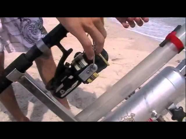 The Sand Blaster Bait Caster! The future in surf fishing!