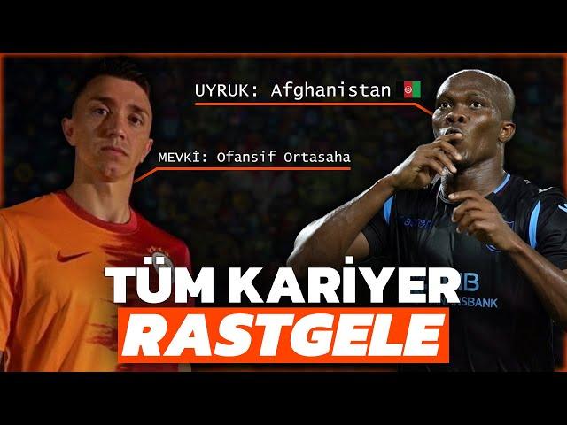 HER OYUNCUYA RASTGELE UYRUK, OVERALL, VE MEVKİ VERDİM! // FIFA 21 KARİYER REBUILD