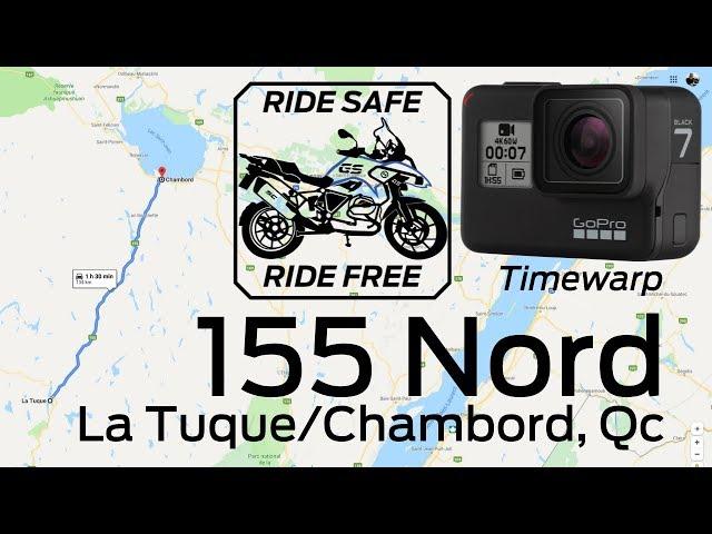 Les plus belles routes moto du Québec: 155 Nord -  La Tuque vers Chambord, Québec, Canada