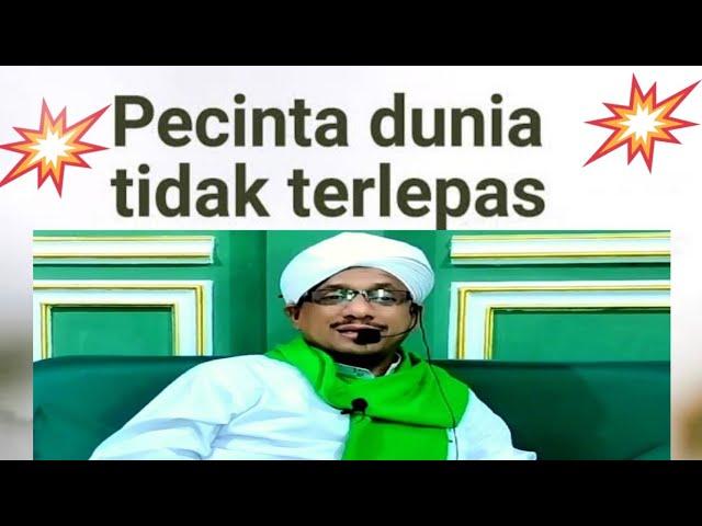 Pecinta dunia akan sulit merasakan kenikmatan manisnya iman #sabilulkhairaat