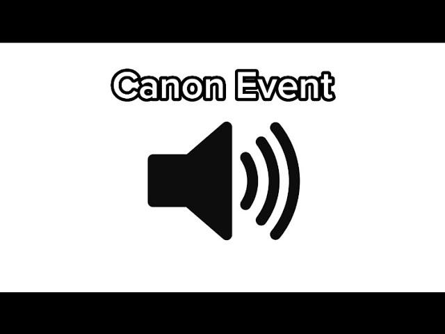 Canon Event Sound Effect (Spider-Man 2099)