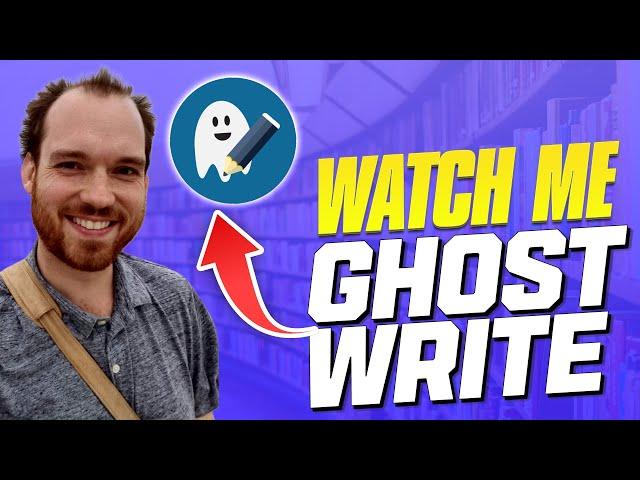 Watch Celebrity Ghostwriter and Persuasive Writing Coach Joshua Lisec Ghostwrite