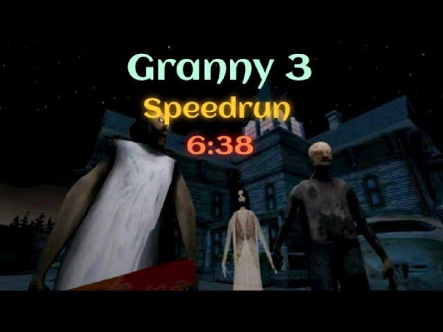 Granny 3 Speedrun [6:38]