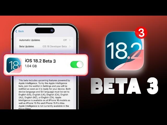 5 New iOS 18.2 Beta 3 Features & Bugs | What's New?