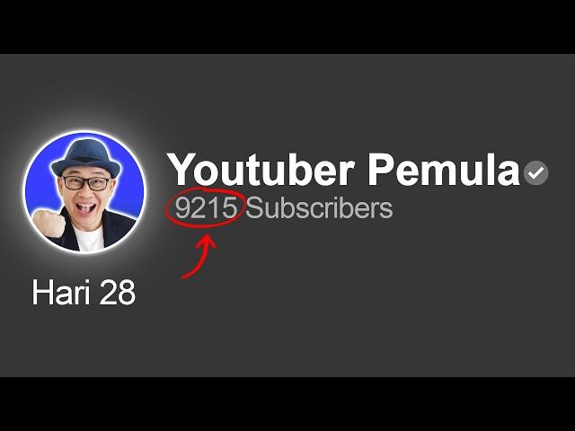 ILMU BARU 1000 SUBSCRIBER dan 4000 JAM TAYANG untuk YOUTUBER PEMULA [2024]