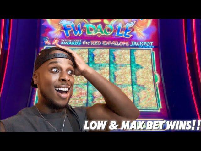 Incredible BLACK SCREEN Bonus Wins on Fu Dao Le Slots at Winstar World Casino!