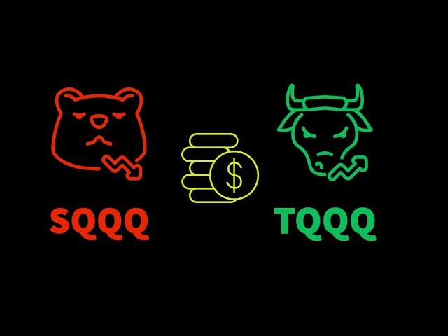 SQQQ & TQQQ Best trading strategy for beginners!!!!