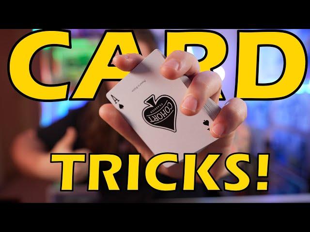 3 EASY Card Tricks YOU Can LEARN In 5 MINUTES! part 3 - day 111