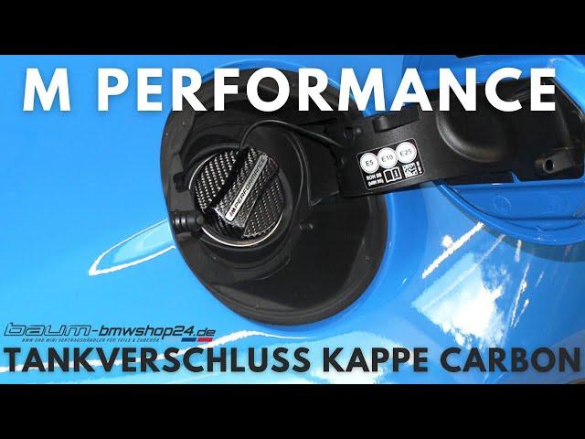 M Performance - Tankverschluss Kappe Carbon | Unboxing | Einbauhinweise | baum-bmwshop24