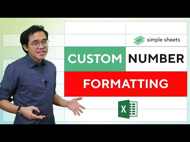 Basic Custom Number Formatting in Excel by Simple Sheets