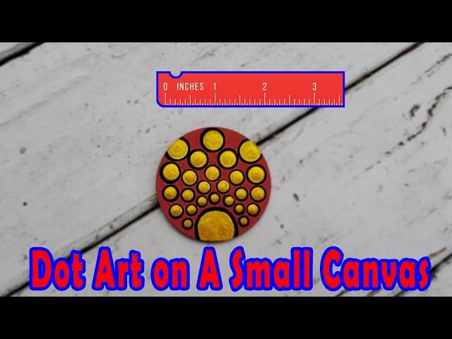 Mini Dot Mandala Paintings || Easy Handmade Simple Gift Ideas || Syeda Oishi