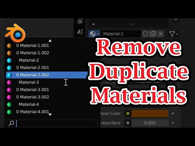 How To Remove Unused Materials In Blender | Two Techniques & A Quick Tip To Retain Your Undo History