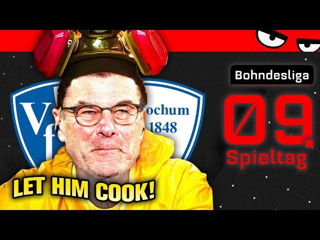 Kann HecKING Bochum retten?; Die Borussen zaubern! | Bohndesliga 9. Spieltag 2024/25