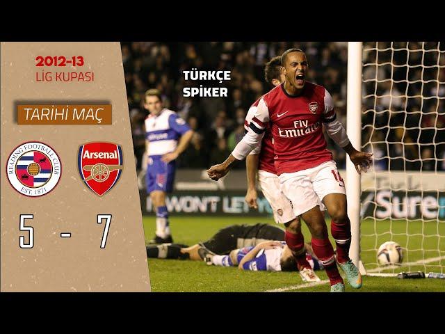 Reading 5-7 Arsenal | Türkçe Spiker - TARİHİ MAÇ - 2012