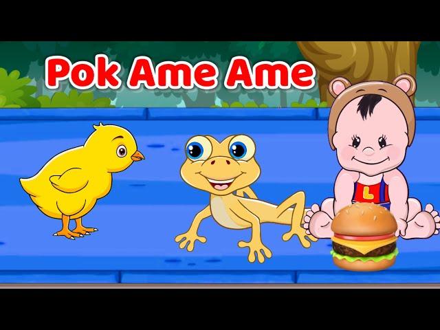 Pok Ame Ame ️ Lagu anak balita populer.