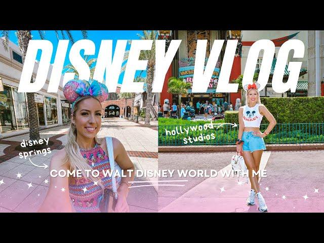 WALT DISNEY WORLD TRAVEL VLOG UK | HOLLYWOOD STUDIOS & DISNEY SPRINGS