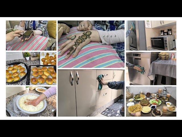 نهار عامر حداگةوليت نقاشة وريتكم طريقة ساهلة للنقشقراشل بلديينتنظيف المطبخ 🪣ماسخيتش بها شبعت بك