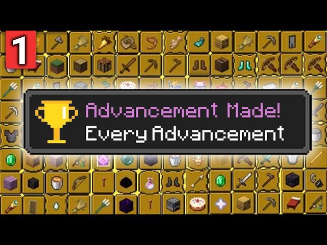 I Got ALL 102 Minecraft Advancements