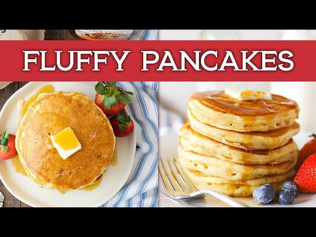 3 SECRETS for the FLUFFIEST Pancakes 