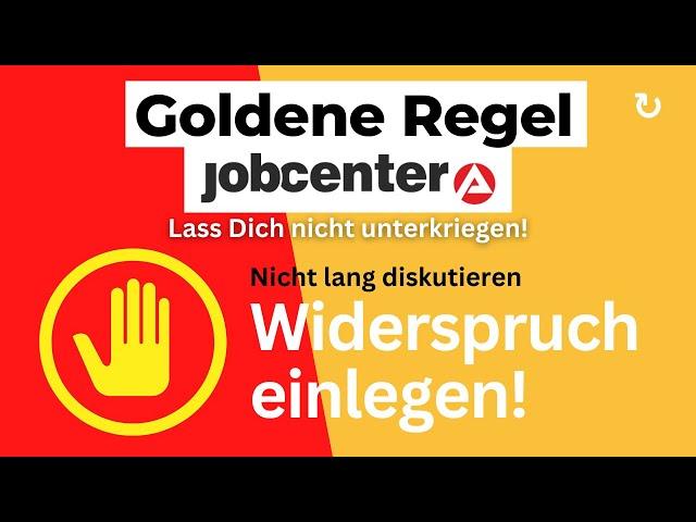 Nicht lang diskutieren: Widerspruch einlegen! Richtig vorgehen gegen falsche Jobcenter-Bescheide.