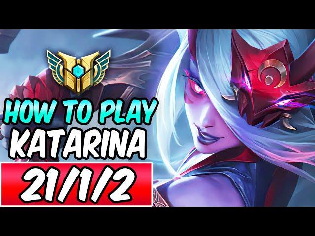 HOW TO PLAY KATARINA MID IN SEASON 14 | Best Build & Runes | AP Katarina Guide | League of Legends