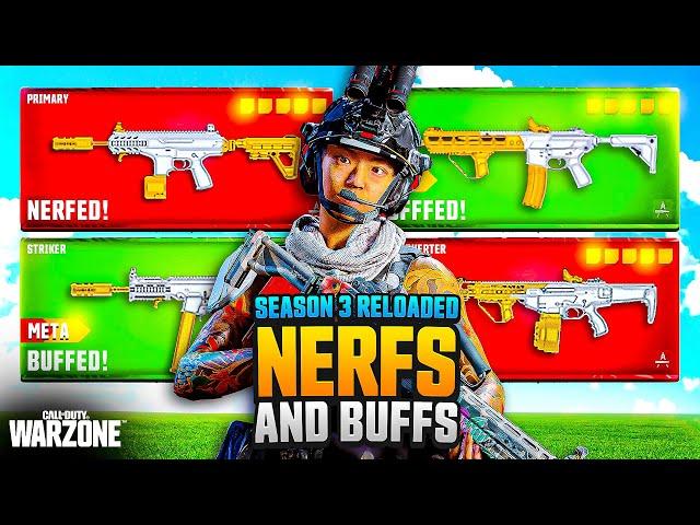 Every MASSIVE *META* Loadout NERF and BUFF in Warzone Rebirth Island