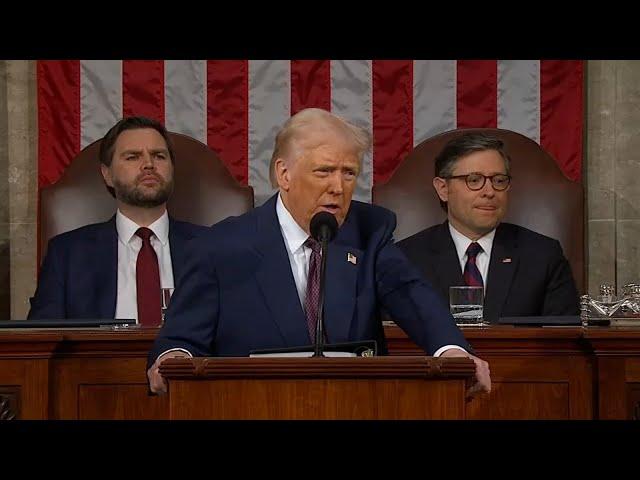 FULL SPEECH: Trump addresses joint session of Congress