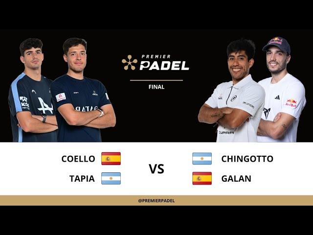 Resumen - Malaga P1 2024 - Final - Coello/Tapia vs Chingotto/Galan