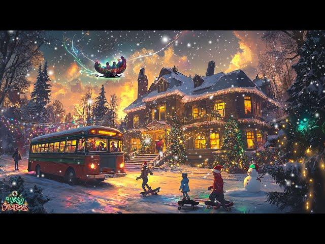 Beautiful Winter Christmas Ambiance ️️ Soothing & Relaxing Christmas Music Christmas Carols