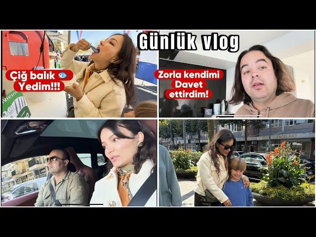 Çiğ Balık Yedim | Günlük Vlog | Avrupa'da Yaşam | Pazar Fiyatları | Bizimle Bir Gün | Gurbetçi Aile