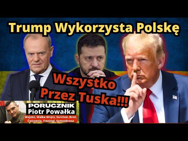 Trump Ma Plan Na Zakończenie Wojny - Wykorzysta Polskę. Amerykanie Wycofują Się Ze Wsparcia Ukrainy.