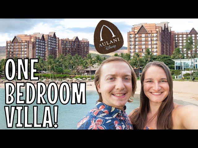 AULANI DISNEY RESORT | ONE BEDROOM VILLA | Poolside Gardens View | Room Tour | Disney Vacation Club