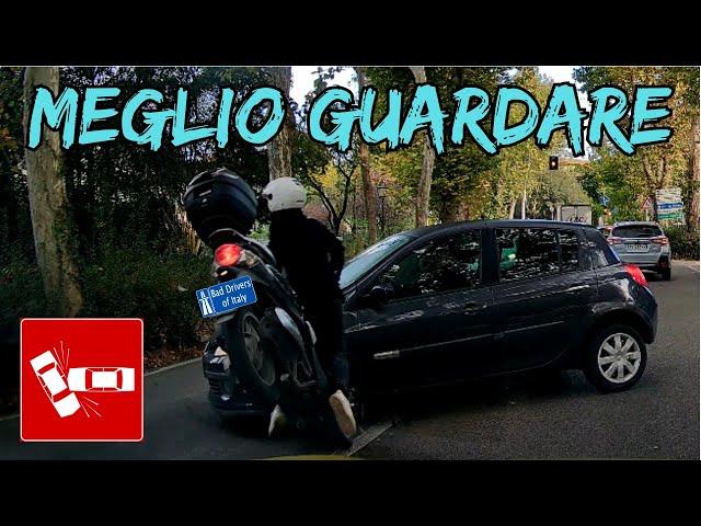 BAD DRIVERS OF ITALY dashcam compilation 2.6 - MEGLIO GUARDARE