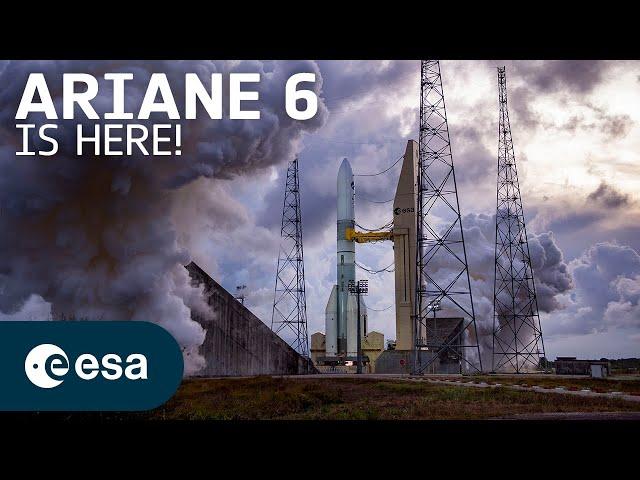 Ariane 6 arrives at Europe’s Spaceport