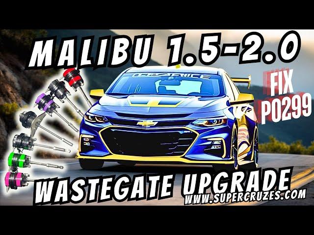 Malibu wastegate upgrade 1.5 and 2.0 www.supercruzes.com