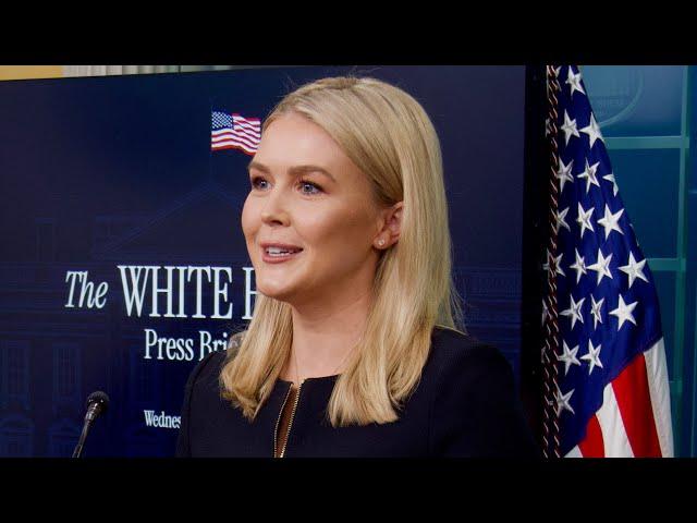 LIVE: White House Holds Press Briefing With Karoline Leavitt