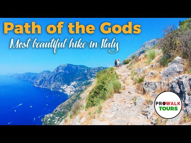 Hiking Italy's Amalfi Coast - the Path of the Gods  [4K 60fps]