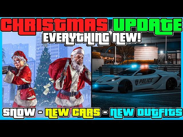 CHRISTMAS UPDATE! GTA ONLINE WEEKLY UPDATE 3X MONEY & MORE!