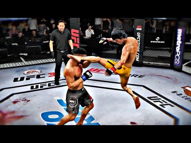 BRUCE LEE VS GAMA PEHALWAN | UFC 3 BRUTAL FIGHT | UFC 3 K1 RULES | UFC 3 2020 | EA SPORTS UFC 3