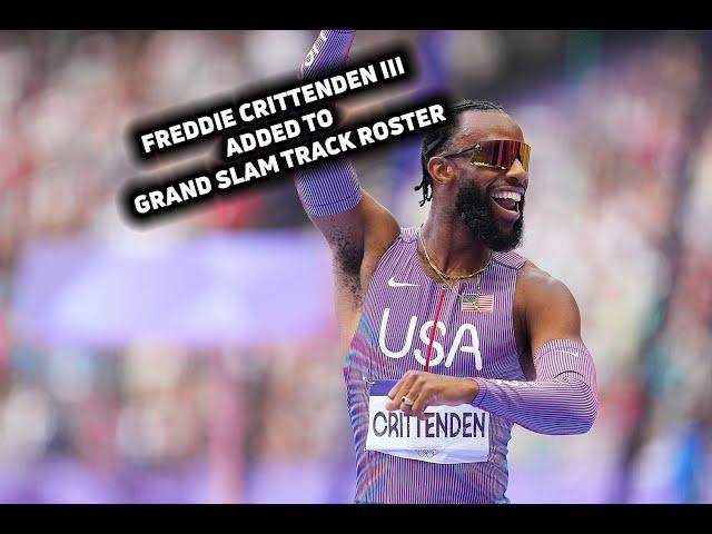 FloTrack Exclusive: Freddie Crittenden III Joins the Grand Slam Track Roster