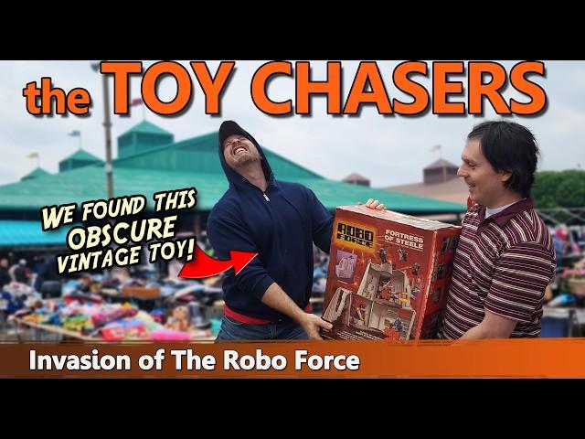 The Toy Chasers Ep 18 - Amazing Vintage Toy Find At The Flea Market!