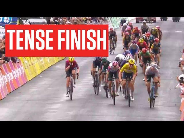 TENSE FINISH In Stage 2 Of Tour de France Femmes 2023