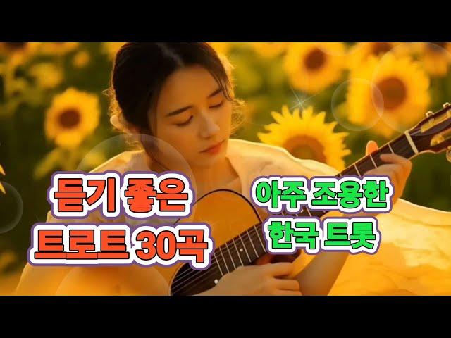 조용하고 애절한 트로트 30곡 듣기 #한국트롯 #락발라드 #발라드