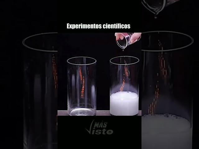 Experimentos Científicos Caseros #experiments #experimentoscaseros #shorts