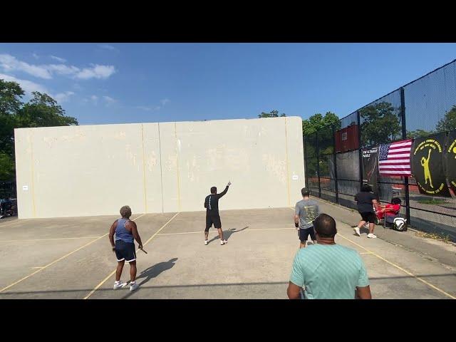 PFA Paddleball tournament- Anita & Shawn vs Isabel & Julio