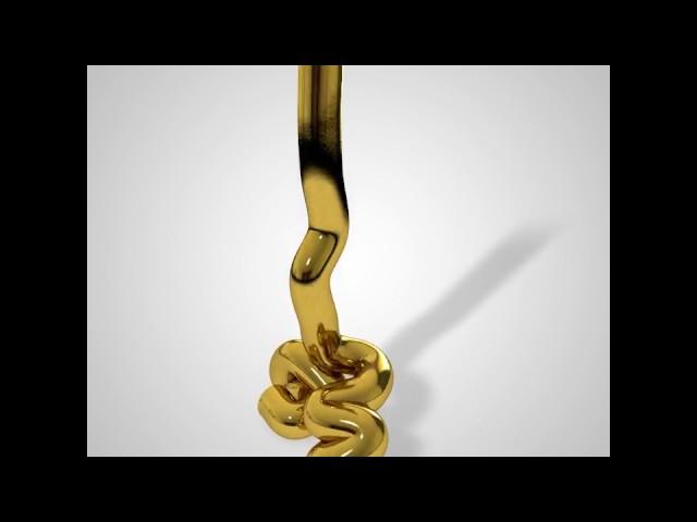 gold spaghetti