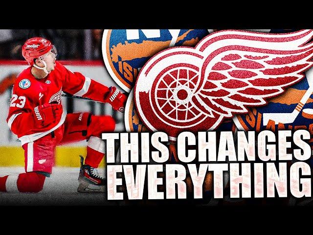 THIS CHANGES EVERYTHING FOR THE DETROIT RED WINGS…